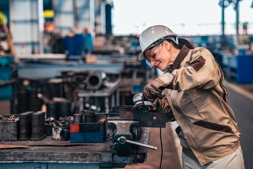 salariée industrie