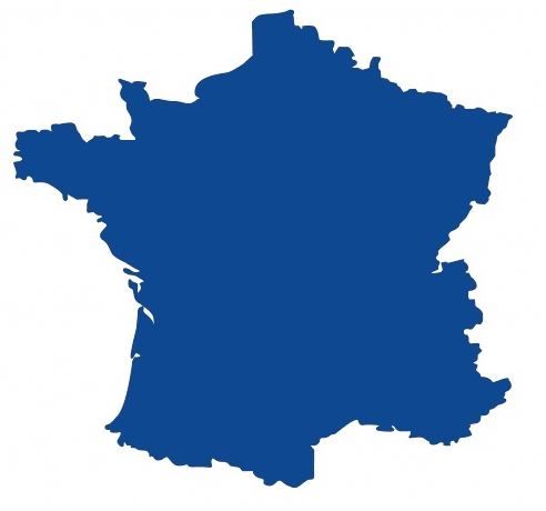 Carte de la France