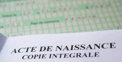 Acte de naissance | Pension de reversion Acte de naissance en ligne