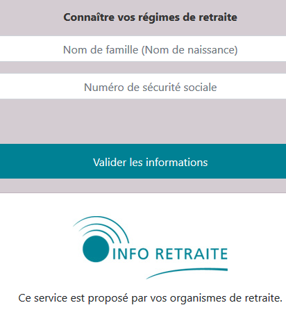 simulateur info retraite pour connaître ses régimes de retraite