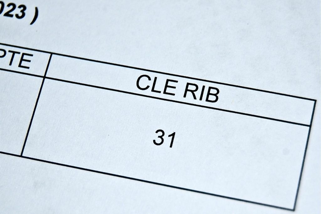 Clé rib | Pension de reversion RIB