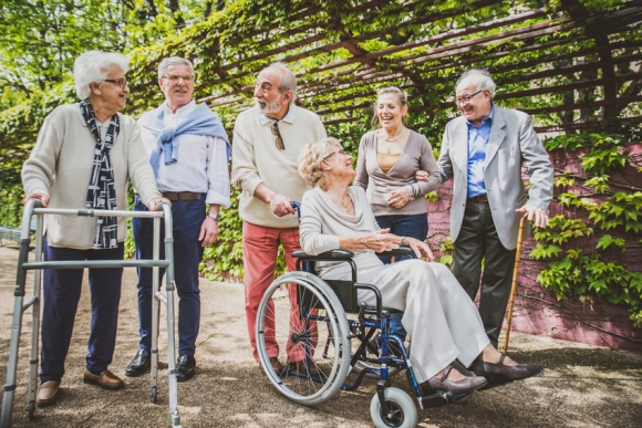 Groupe de seniors
