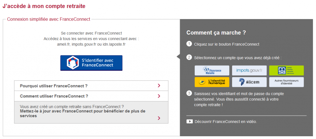accéder à son compte retraite