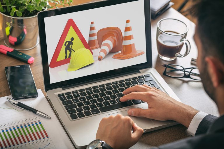 site CRPRATP en cours de maintenance