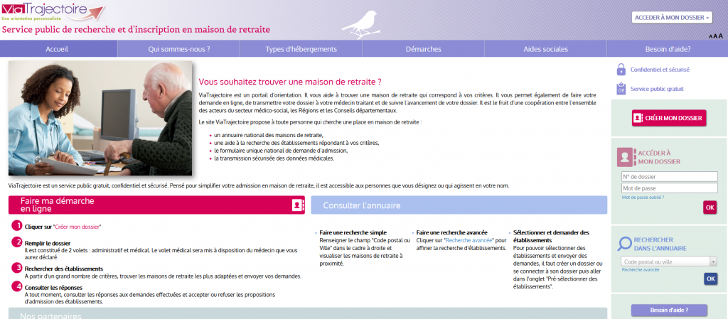 home Via trajectoire site internet