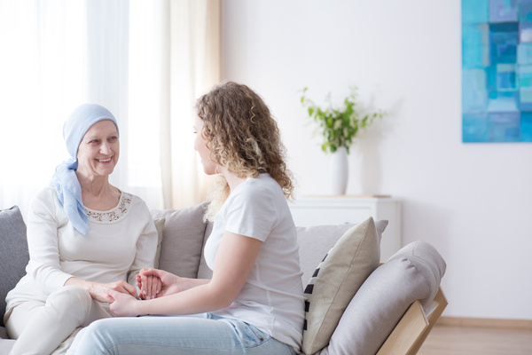 Smiling mother with cancer | Pension de reversion