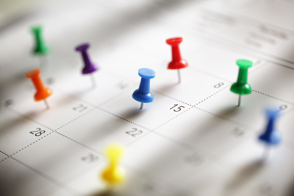 Calendar appointment | Pension de reversion calendrier paiement Agirc-Arrco