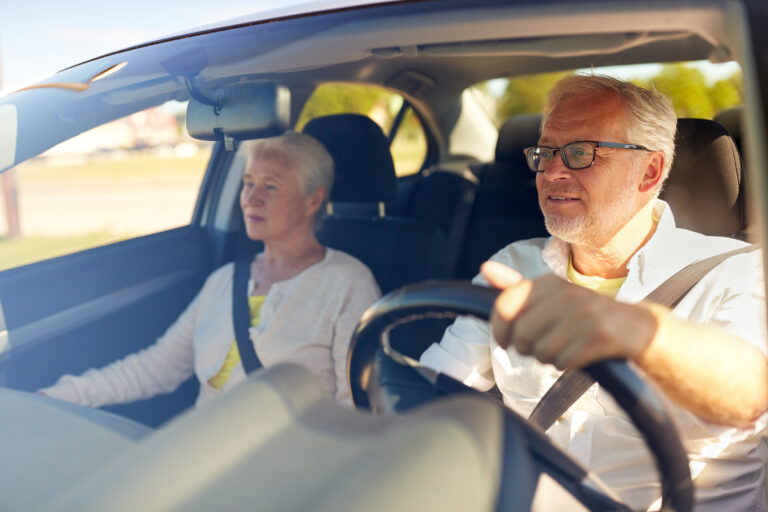 voiture à la retraite