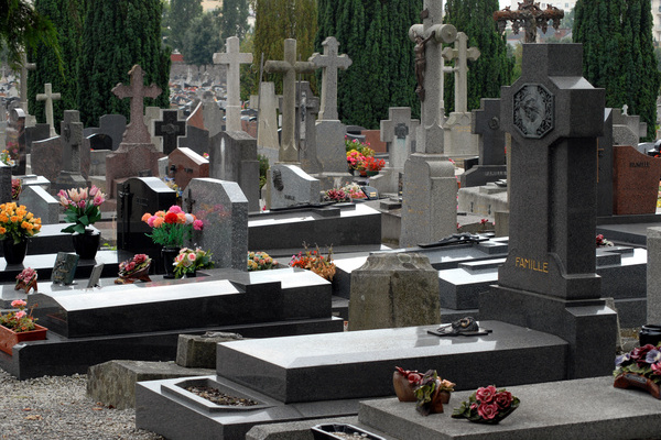 concession au cimetière